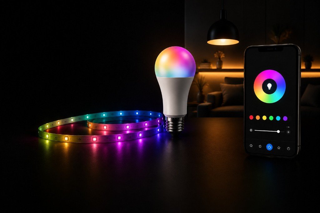 VAJRA smart RGB lighting with app control