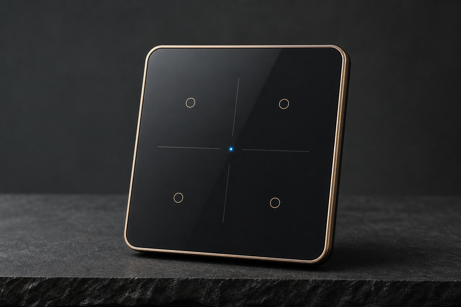 VAJRA modular smart touch panel on premium stone surface