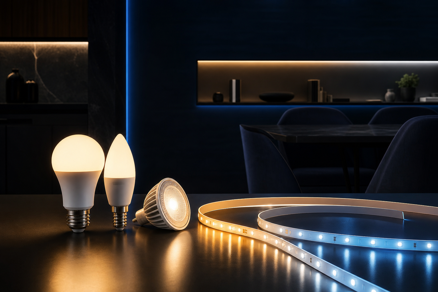 VAJRA smart LED lighting technology with color tuning