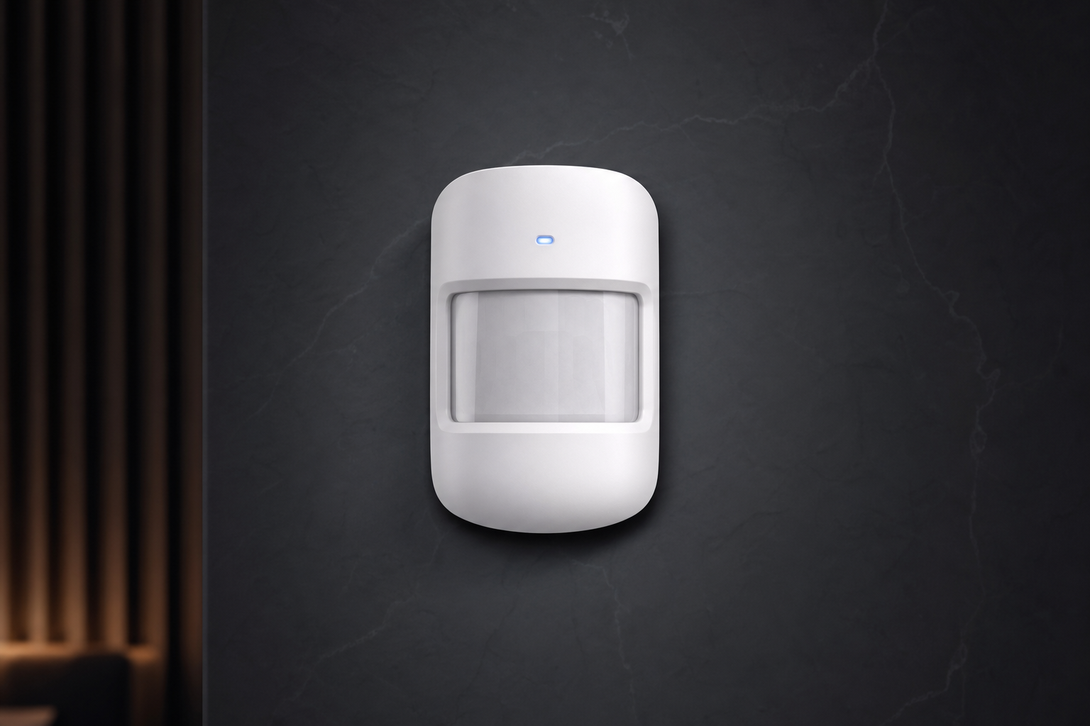 VAJRA motion sensor on premium interior wall