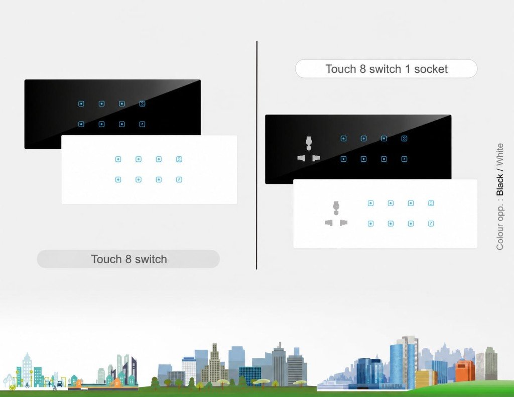 VAJRA smart touch switch panels