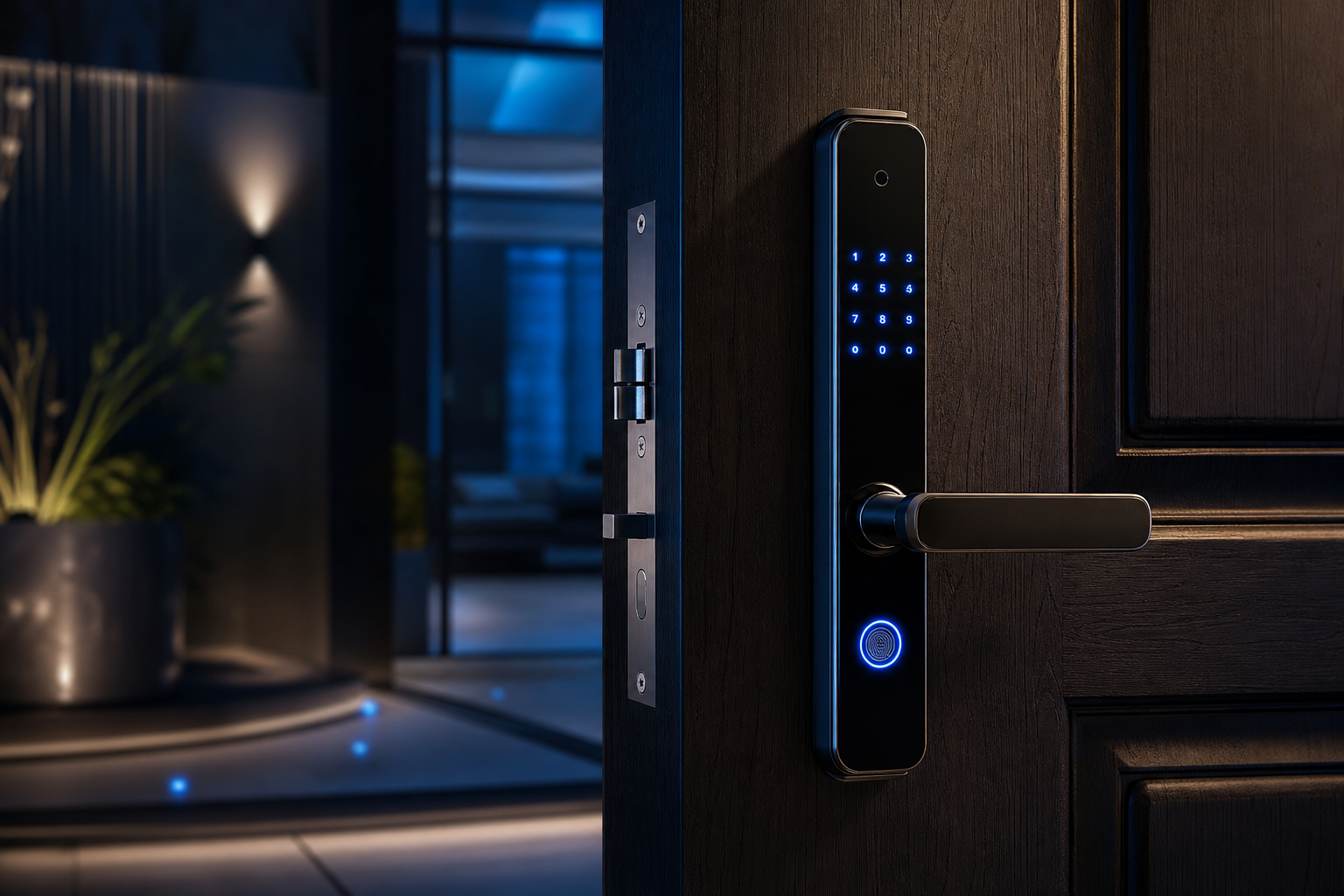 VAJRA BioSecure smart lock experience